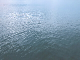 blue water reflection