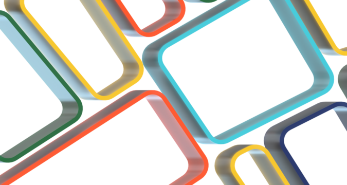 Color Blend Rainbow Trendy Low Poly BG Design