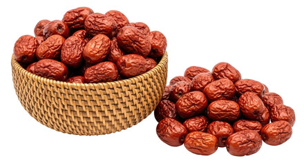 Isolated Jujube Fruits