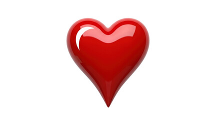 Isolated Red Heart