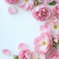 Roses and the beautiful petals