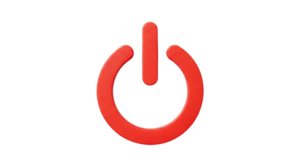 Isolated Power Button