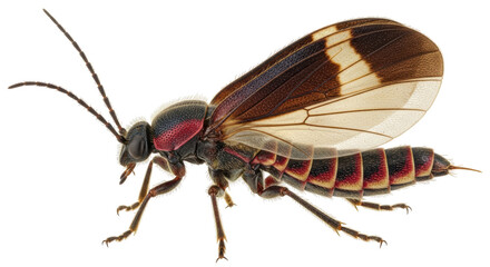 Isolated March Fly