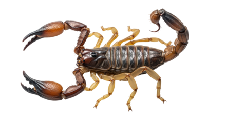 Isolated scorpion