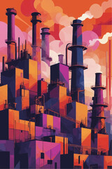 Obraz premium abstract industrial background