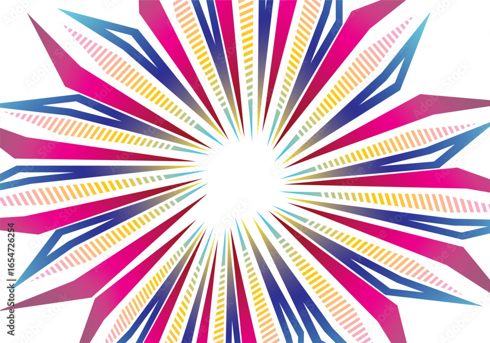 Poster Modern abstract vector white background features colorful parallel lines pattern, creating a dynamic and futuristic visual effect, suitable for various creative projects.