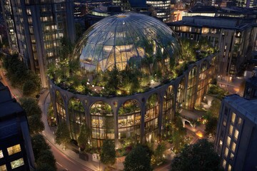 Cityscape Architectural Render