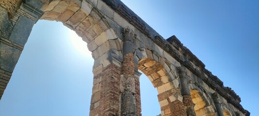 particolari di architettura e mosaico