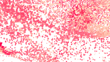 Abstract background with pink and coral confetti. Perfect for celebrations, parties, and festive designs.