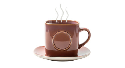 Isolated Cup of Coffee