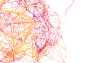 Modern abstract background with network connections. Ideal for technology, data science, and AI concepts.