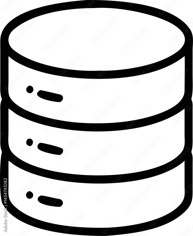 Poster abstract geometric cylinder design with clean lines and a modern aesthetic suitable for data visuali