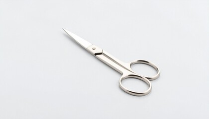 scissors on white background