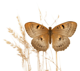Naklejka premium PNG Real Pressed a Butterfly butterfly animal insect.