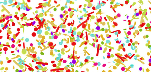 Festive confetti background perfect for parties, celebrations, and events.  Bright colors and dynamic design.