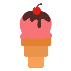 ice cream illustration doodle