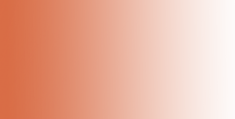 Orange color gradient shape transparent background