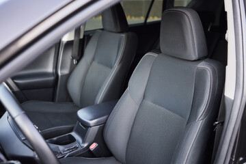 Discover the Stylish Car Interior with Premium Leather Seats for elegance and comfort
