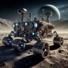 Lunar Surface Rover &ldquo;RegolithRover&rdquo; (2)