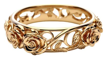 PNG Rose ring gold jewelry locket.