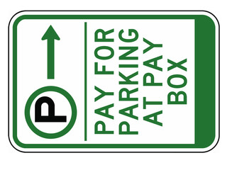 pary parking at pay box