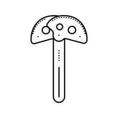 camming devices cams line icon vector illustration