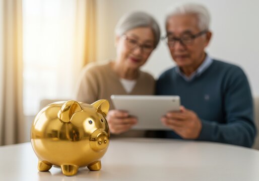 Golden Savings: Senior Couple Planning Retirement Finances