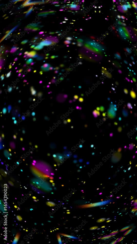 Poster experience a captivating journey through vibrant abstract patterns that boost mood and creativity.