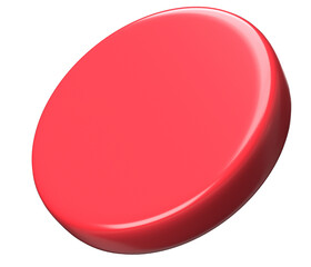 Red Tilted Circle Badge
