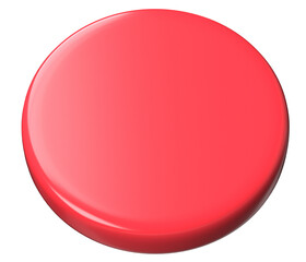 Red 3D Circle Badge