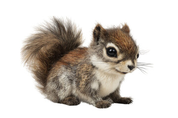 Fototapeta premium Close up of a cute red squirrel. Perfect for nature, wildlife, and animal themed projects.