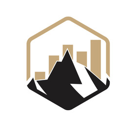 Finance Mountain Icon Set