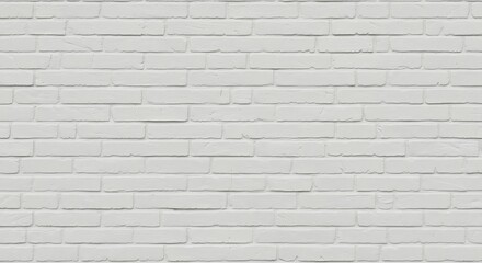 Fototapeta premium Textured White Brick Wall in Rustic Style for Interior Design