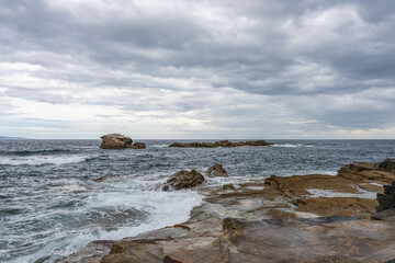 Coast of Asturias and Cantabria. Maritime landscape to relax.