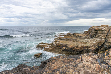 Coast of Asturias and Cantabria. Maritime landscape to relax.