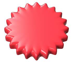 Red Shine Award Badge
