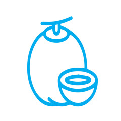 Fresh Coconut Illustration