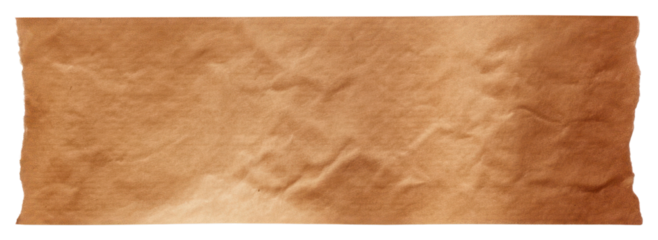 PNG Brown adhesive strip paper white background simplicity.