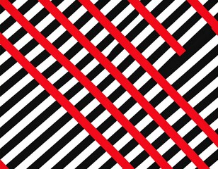 Obraz premium Abstract & Geometric Backgrounds—Bold geometric stripe wallpaper vector