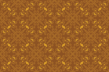 seamless pattern with retro color