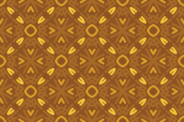 seamless pattern with retro color