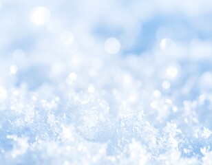 Fototapeta premium Soft focus icy texture