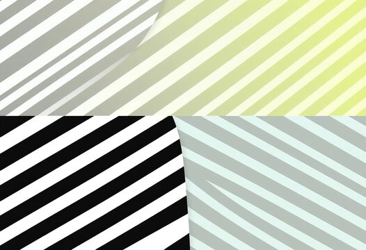 Modern vector striped backgrounds  Black and white diagonal & horizontal stripes, varying thicknesses Tileable patterns included,  element,  surface