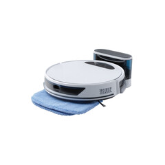 Smart Robotic Vacuum Cleaner with Mopping Function and Charging Dock