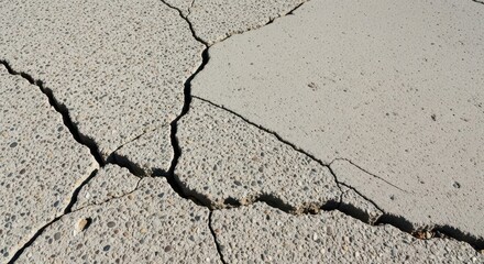 Obraz premium Cracked Concrete Surface Texture Background Design