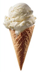 Ultra quality image of vanilla ice-cream.