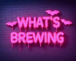 Obraz premium Neon sign reading 