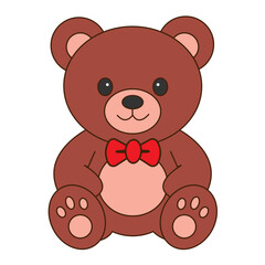 Teddy Bear With Tie