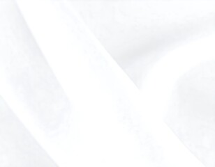 Fototapeta premium Soft, white fabric folds (1)