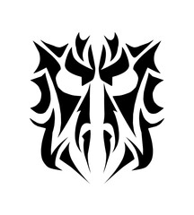 vector illustration of abstract tribal design  